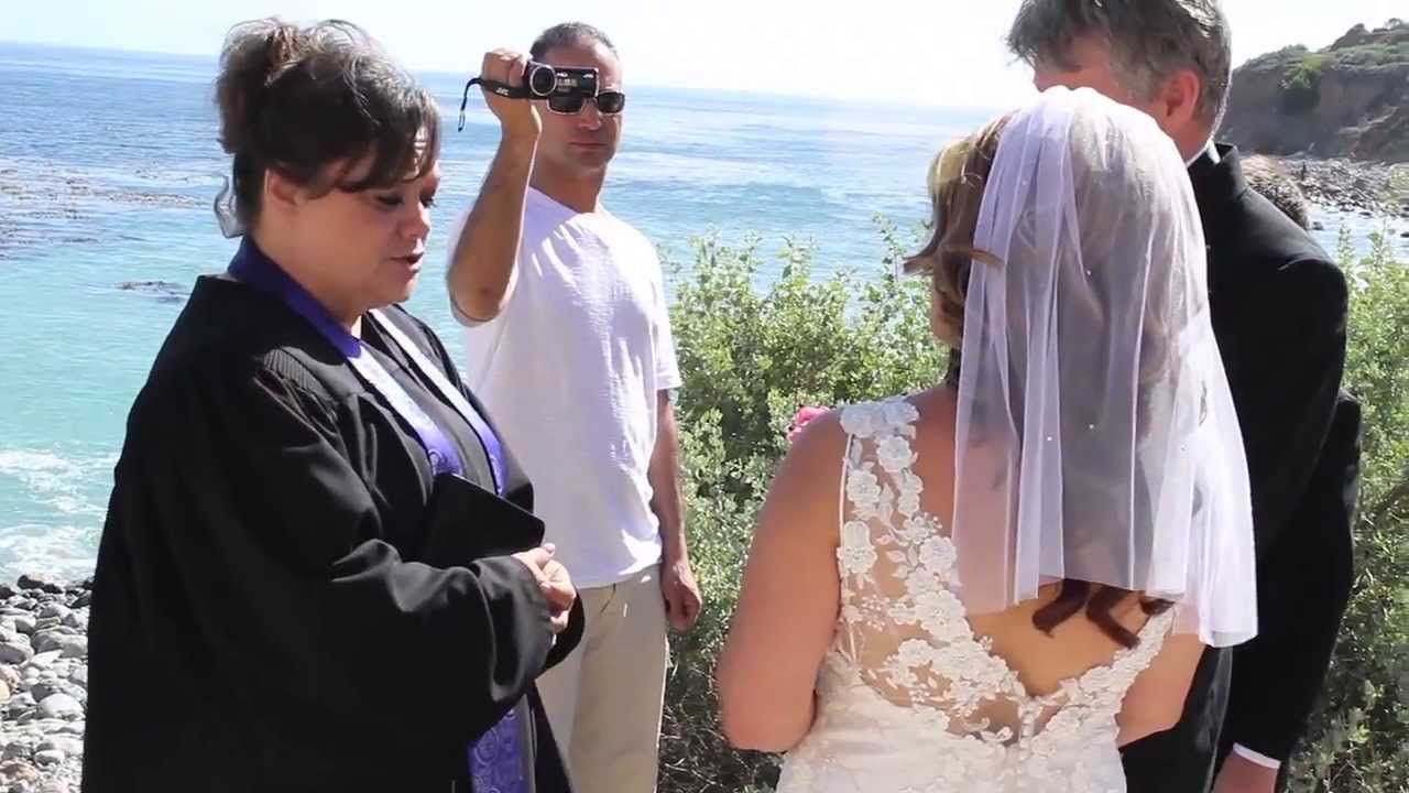 Terranea cove beach wedding