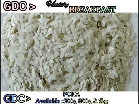 White 800gm gdc breakfast poha