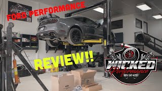 Install & Wicked Performance, TN & Ford Performance Track Strut Review, Mustang GT..are they good?