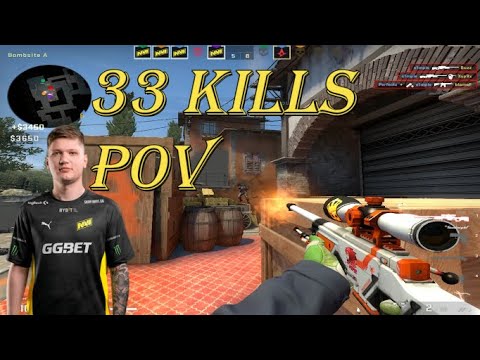 POV: s1mple 33 kills against Astralis | ESL Pro League 2023 #csgo