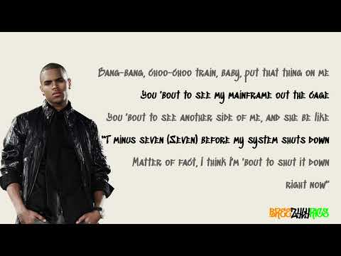 Chris Brown - Hologram (feat. Andre Merritt) [LYRIC VIDEO]