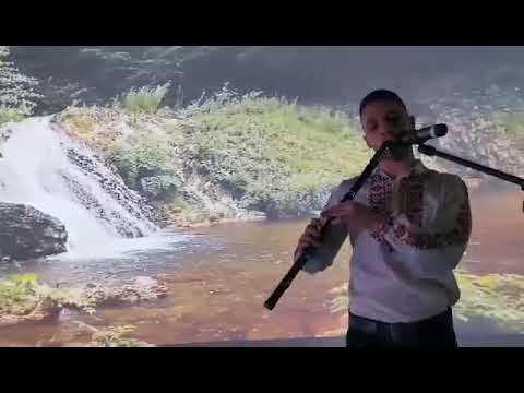 Kaval player Georgi Dobrev in the Bulgarian pavilion