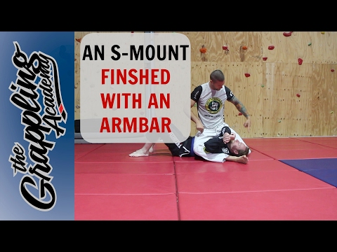 Take an S MOUNT and GRAB the ARMBAR!