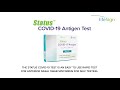 LifeSign Status COVID 19 Antigen Test