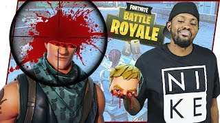 SNIPED HIS HEAD OFF! DON'T TEST ME! - FortNite Battle Royale Ep.53