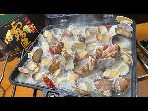 【酒が飲める】アサリの酒蒸しパスタを作ってブラックミストアイランドロックをキメるだけの動画