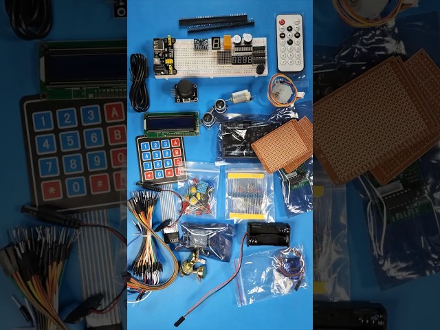 Vídeo relacionado con Freenove Super Starter Kit with Board V5 Rev4 Mini (Compatible with Arduino IDE), Arm Cortex-M4 Microcontroller, 305-Page Detailed Tutorial, 172 Items, 60 Projects