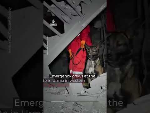 Children's toys found in rubble of US-Israeli strike in Iran | #AJshorts