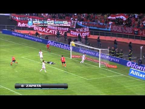 Gol de Zapata. Independiente 1 - Huracán 0. Desempate. B Nacional. FPT