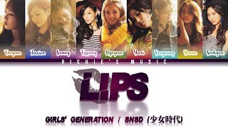Girls&#39; Generation / SNSD (少女時代) - LIPS [Color Coded Lyrics Kan|Rom|Eng]
