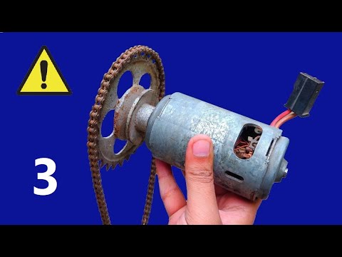 Convert 220v 1000W AC Air Blower to 12v DC Motor Blower Runs on Battery The Professor HINDI