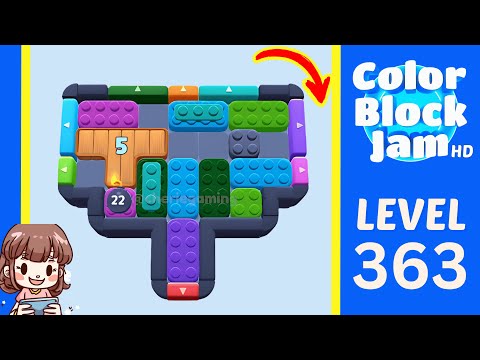 Color Block Jam Level 363 Solution Walkthrough