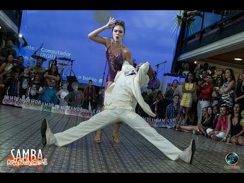 SAMBAMANIACOS 2017 - Show Professores - Adriano Robinho e Evelin Malvares