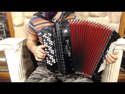 BELTSTUIIIB96BK - Black Beltuna Studio III Chromatic Button Accordion B System LMM 69 96 $4999