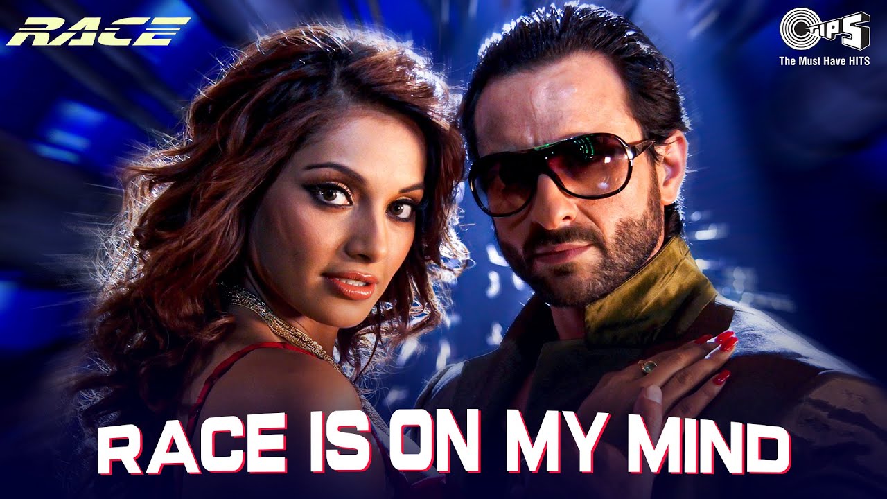 Race Is On My Mind Lyrics | Race | Neeraj Shridhar, Sunidhi Chauhan | Pritam Chakraborty