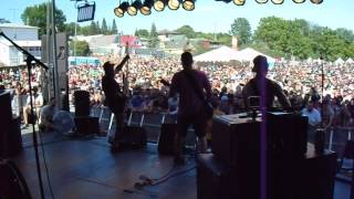 AMNESIA ROCKFEST 2015 - Ten Foot Pole &#39;My Wall&#39; - 20/06/2015