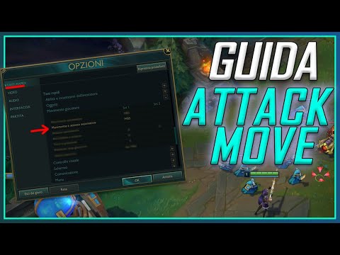 GUIDA  RAPIDA ATTACK MOVE - COME E QUANDO USARLO | LEAGUE OF LEGENDS