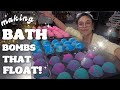 Elevate Your Bath Time:  Creating Floating Bath Bombs from Scratch!