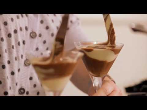 White and Dark Chocolate Mousse - Cadbury Kitchen on Everyday Gourmet