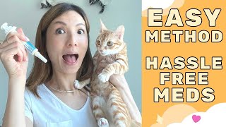 How To Feed A Cat Medicine (in Paste Form)