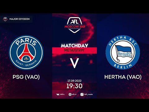 AFL22. Major Division. Day 12. PSG (VAO)  - Hertha (VAO)