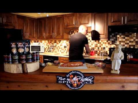 Fire in the Kitchen Spice Co. Fire Rub on Pork...