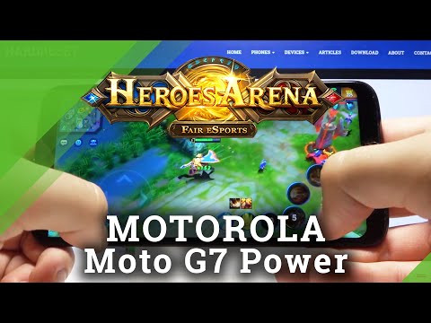 How to Play Heroes Arena on MOTOROLA Moto G7 Power – Test Game