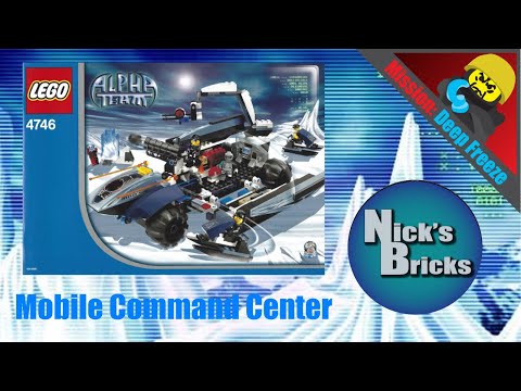 Lego 4746 - Mobile Command Center(With Music) - Alpha Team - Mission: Deep Freeze