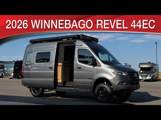 Preview image of The Brand New 2026 Winnebago Revel 44EC The Best Of Both Worlds youtube video