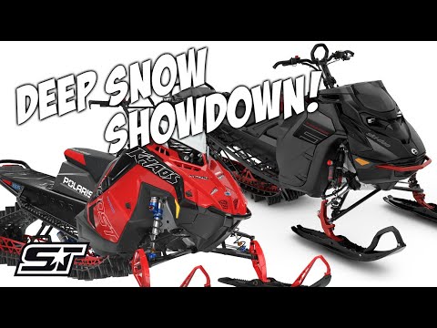 TURBO SHOOTOUT! 2023 Ski Doo Freeride vs 2023 Polaris RMK Khaos Slash