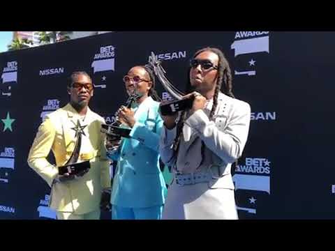 Migos Win the best group of the year