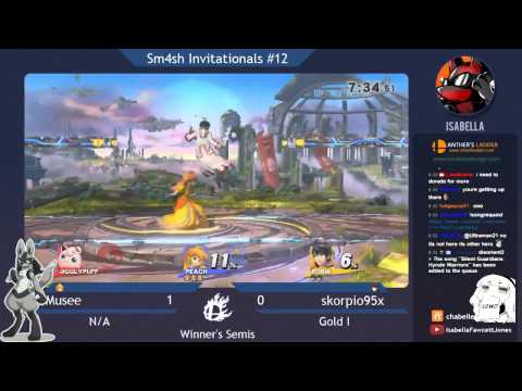 BLGS4 #12 - Winners Semis - Musee (Peach) vs skorpio95x (Robin)