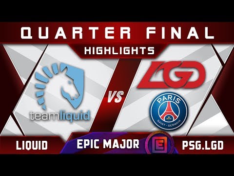 Liquid vs PSG.LGD [EPIC] Quarter Final EPICENTER Major 2019 Highlights Dota 2