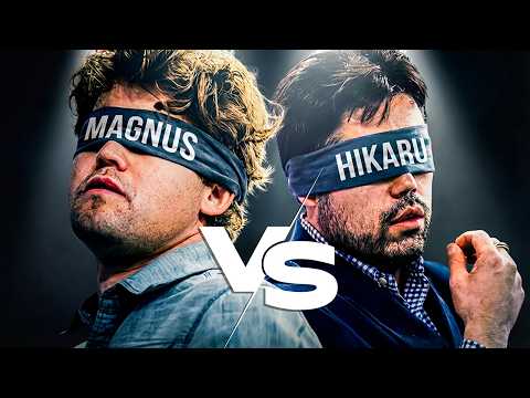 World #1 FACES World No #2 in BLINDFOLD Chess Match | Magnus Carlsen vs. Hikaru Nakamura
