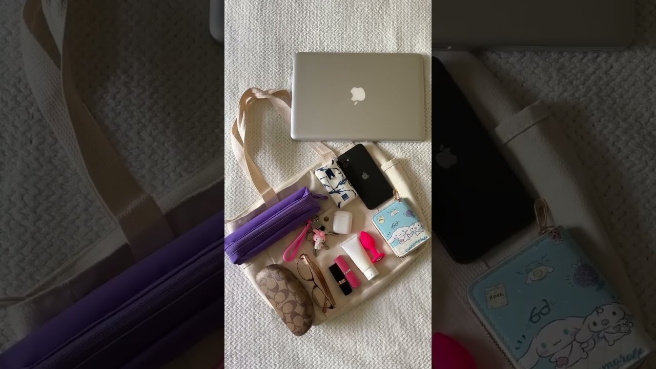 Sharing my tote bag essentials! #totebag #whatsinmybag #tote #bag #unibag