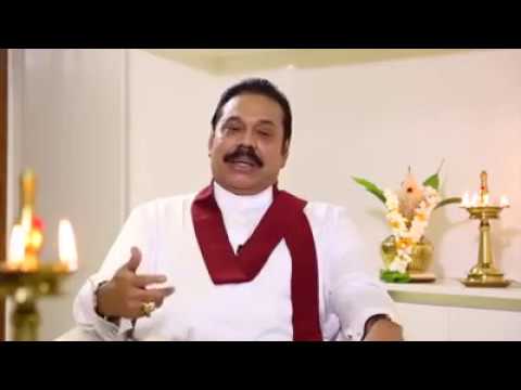 Former president Mahinda Rajapakse with Thai Pongal wishes....
