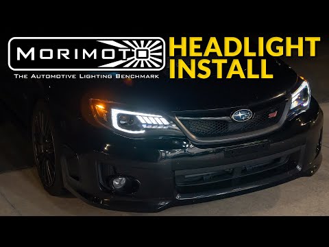 Morimoto XB LED Headlights 08-14 WRX & STi (Install, Test & Review)