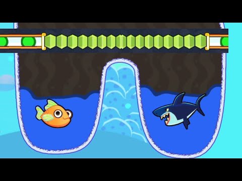 save the fish / pull the pin level save fish game pull the pin android and ios games / mobile game