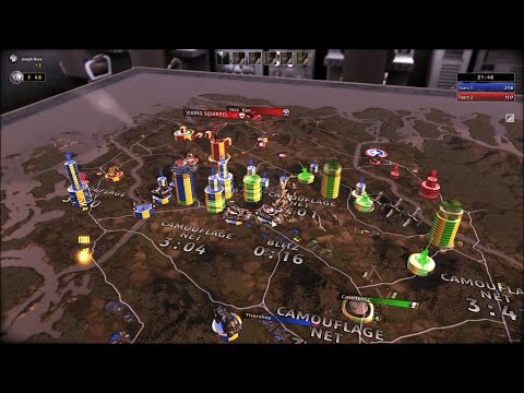 R.U.S.E - An Incredibly Close Battle: Ruse Multiplayer Gameplay (2 vs 2)