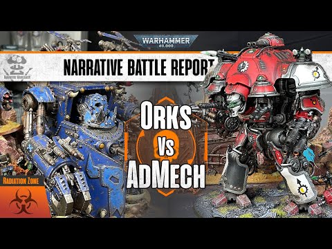 Orks Vs Adeptus Mechanicus | Warhammer 40,000 Narrative Battle Report