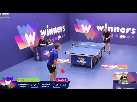 WINners CUP table 2  31.08  Aristarkhov Sergei - Tveritinov Roman  18:00