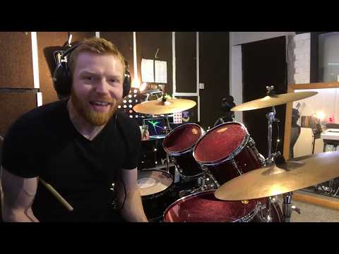One Minute Drum Lesson -  Displaced Funk Grooves!