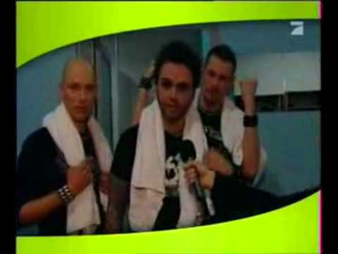 Oomph! and Marta Jandova interview, Bundesvision Song Contest