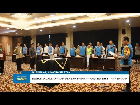 KAPOLDA SUMSEL PAKTA INTEGRITAS PENERIMAAN BAKOMSUS POLRI T.A. 2025