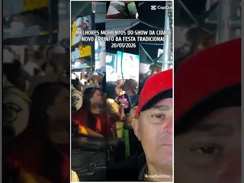 FESTA TRADICIONAL CIDADE NOVO TRIUNFO BA  20/01/2026