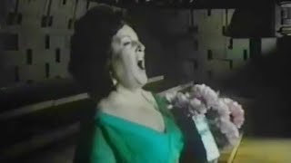 Birgit Nilsson&#39;s shocking high note finale - Wien, Wien nur du allein! - 1975 - LIVE footage