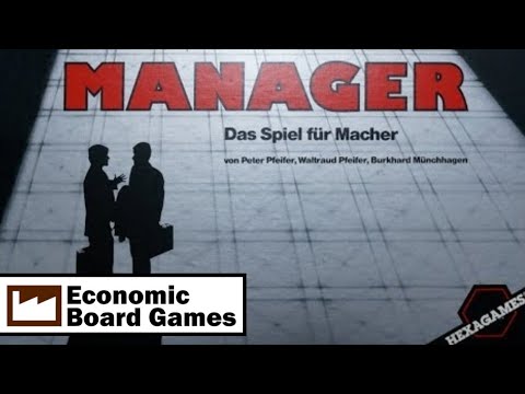 Manager: Run-through: Economic Board Games 