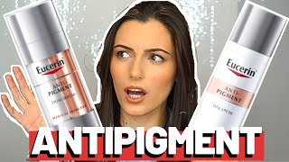 SPECIALIST testing EUCERIN ANTIPIGMENT SERUM & DAY CREAM SPF 30: review and ingredients analysis
