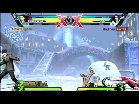 Ultimate Marvel vs Capcom 3 Felica Morrigan Trish vs C. Viper Amataratsu Phoenix Wright