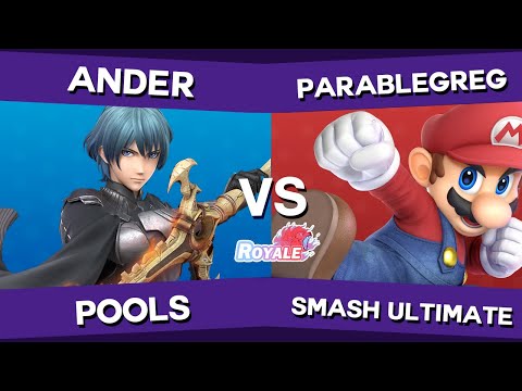 Royale 10 - Ander (Captain Falcon, Byleth) vs ParableGreg (Mario) - SSBU Pools